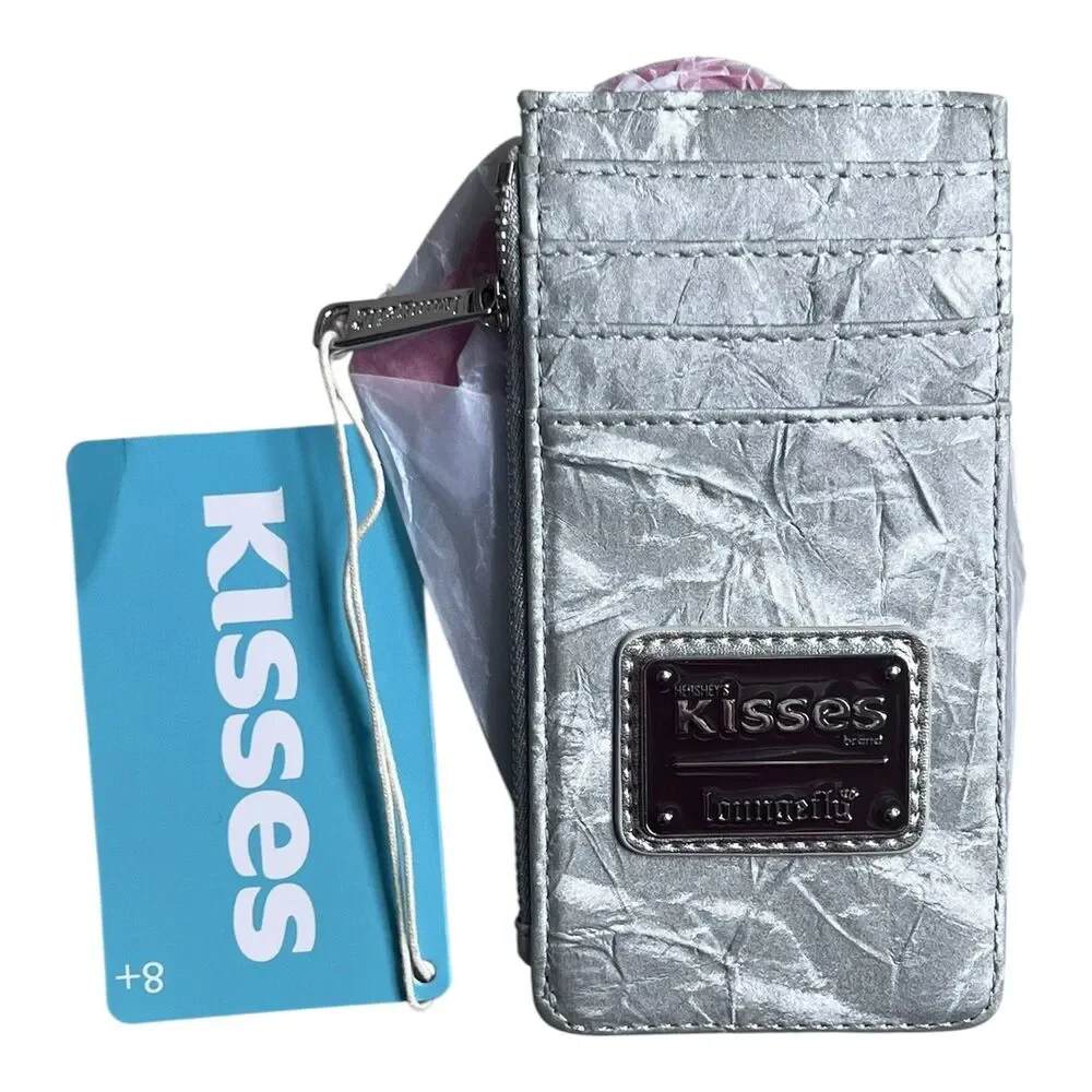 Loungefly Hershey's Kisses Chocolate Holiday Large Card Holder Wallet NEW